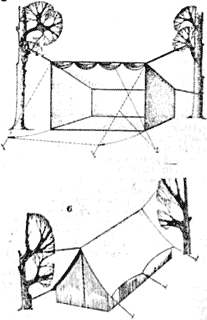 Схема призматических палаток