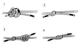 Узел Двойной ткацкий или Грейпвайном