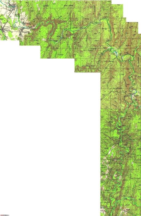 Участок реки Зилим Хайбулино-Акташево