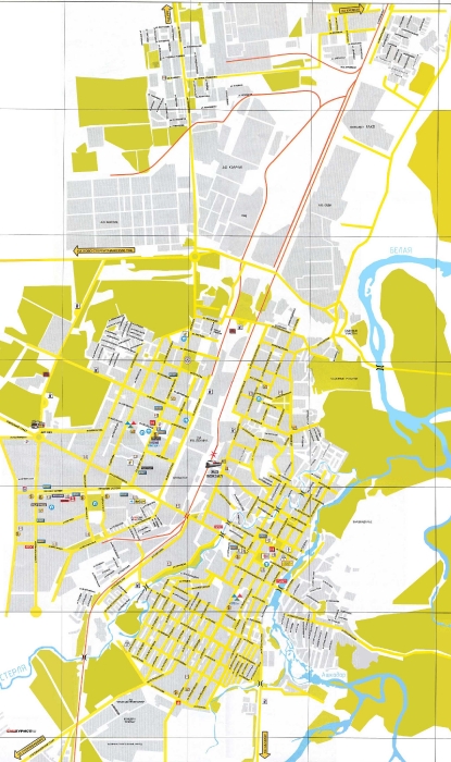 Стерлитамак карта города