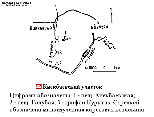 Киекбаевский участок пещеры