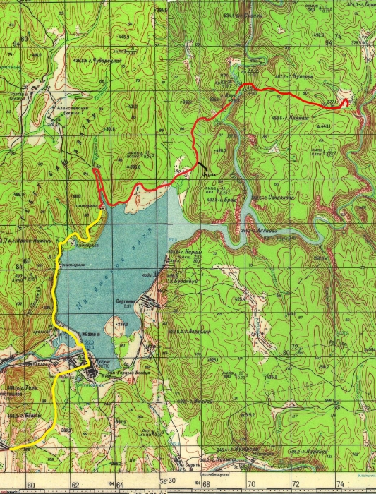 Маршрут на водопад Куперля. Река Нугуш