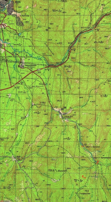 В лесах Ашинского района (под Бахмуром) обнаружена избушка