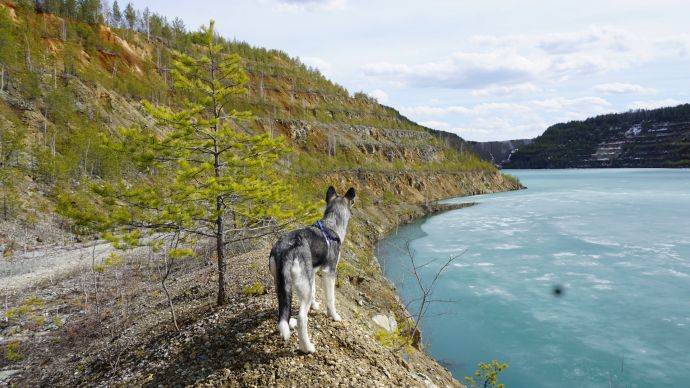 Черемшанский карьер, озеро Иткуль (Челябинская область)