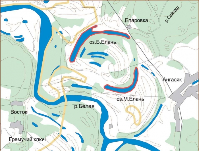 Озеро Елань