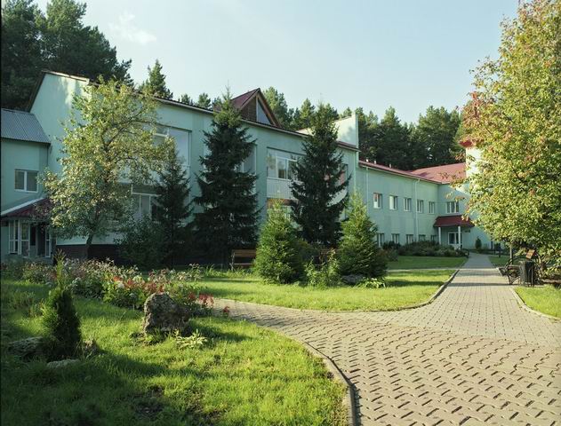 Территория санатория Карагай