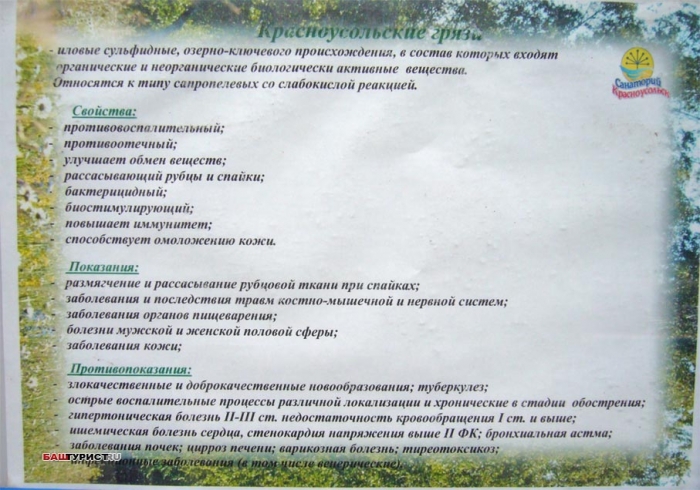 Территория санатория Красноусольск