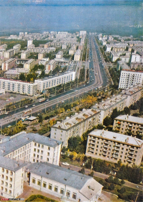 Уфа с высоты. Современная Уфа.