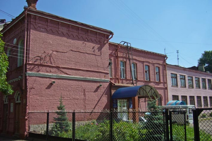 Дом Талова И.И. с частной женской гимназией Хитровской С.П.. Старая Уфа