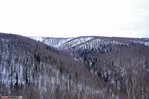 Вид Уральских гор. Аджигардак.