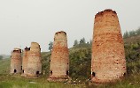 Известковые печи в поселке Межевой