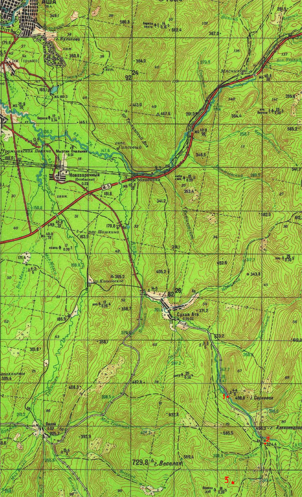 Избушка в лесах Ашинского района